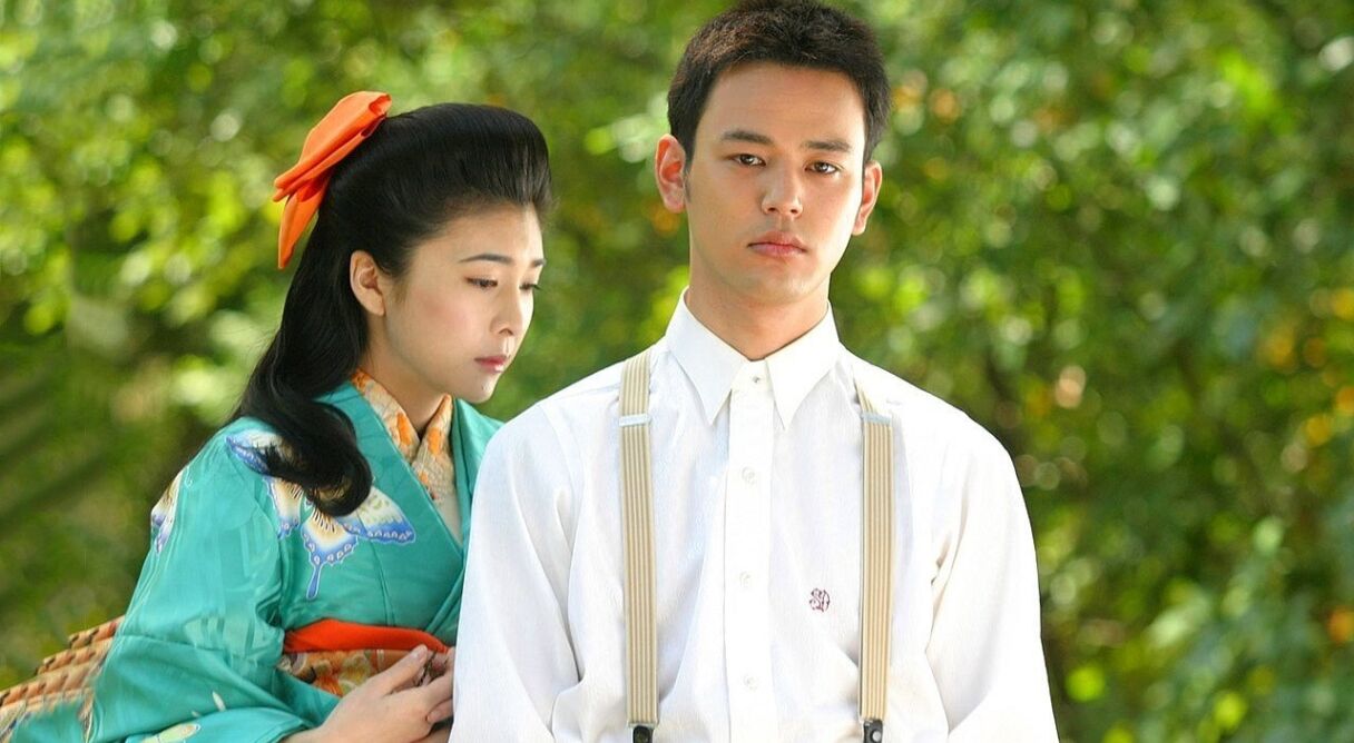 Snowy Love Fall in Spring