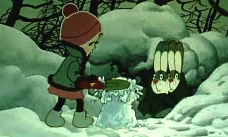 The Girl and the Hares