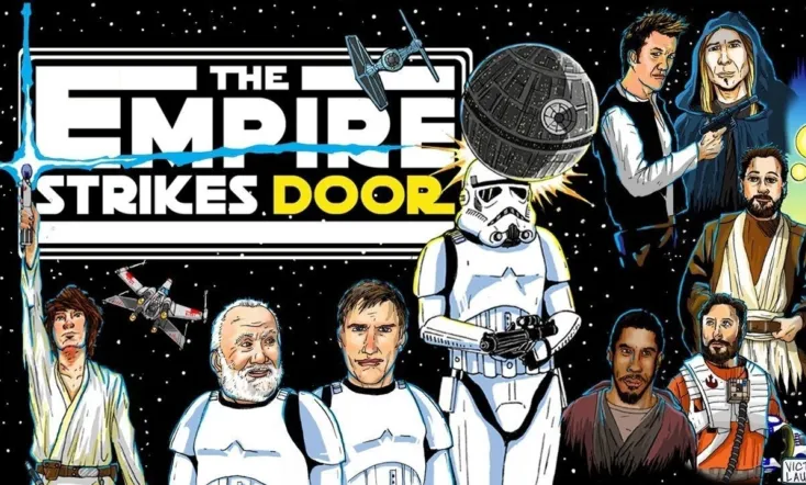 The Empire Strikes Door (A Star Wars Mystery)