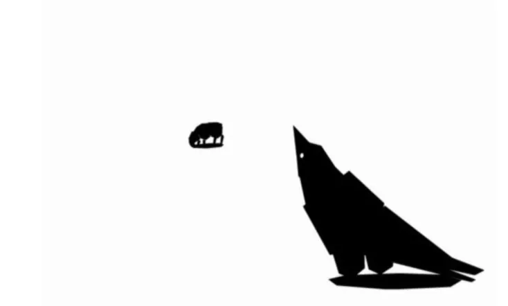 The Crow that wanted to imitate the Eagle