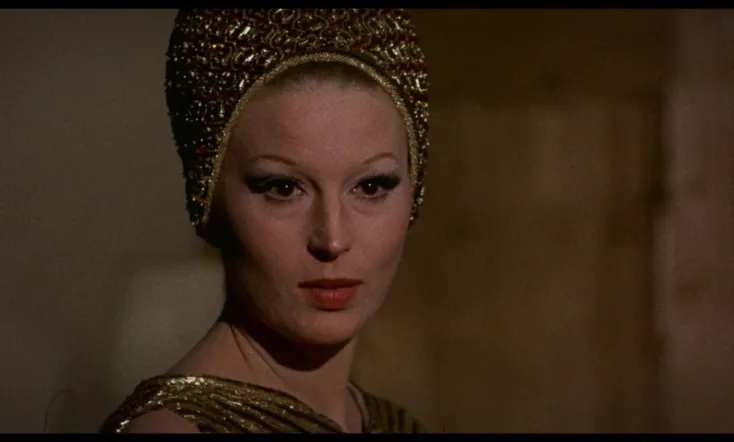 The witch burned alive