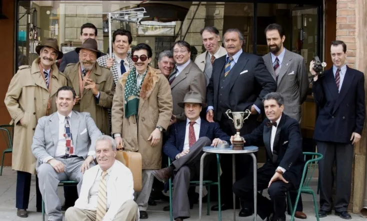 The Friends at the Margherita Cafe