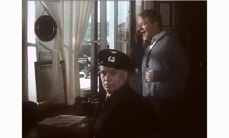 The Train Stops for Two Minutes