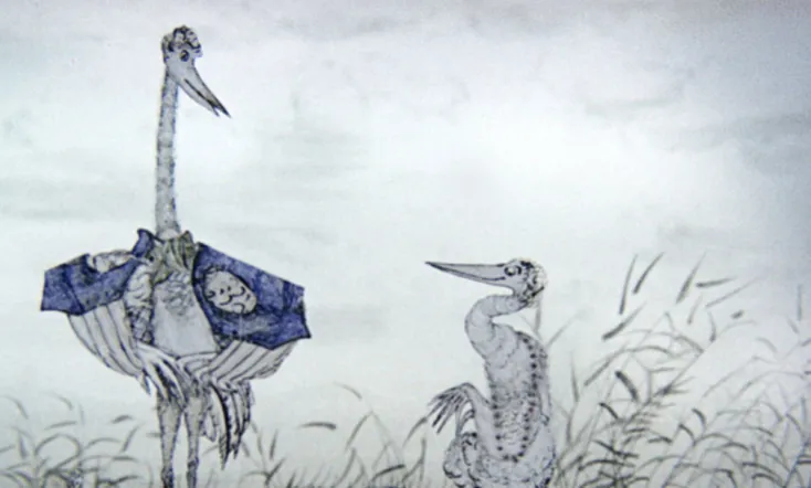 The Heron and the Crane