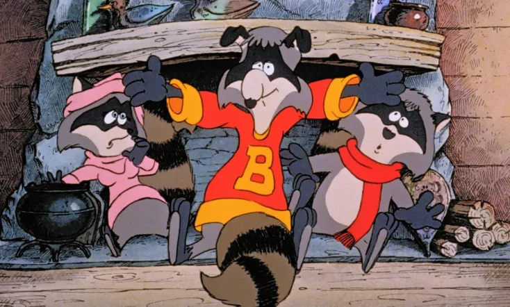 The Christmas Raccoons