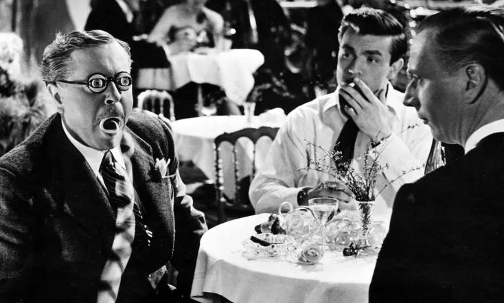 Three Men in the Snow