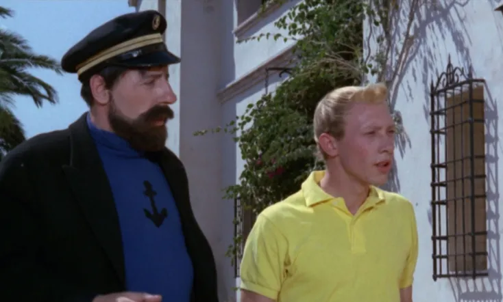 Tintin and the Blue Oranges