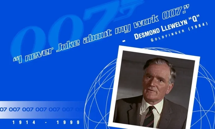 Tribute to Desmond Llewelyn