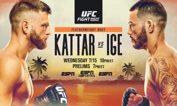 UFC on ESPN 13: Kattar vs. Ige
