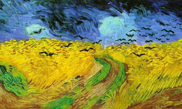 Van Gogh: Of Wheat Fields and Clouded Skies