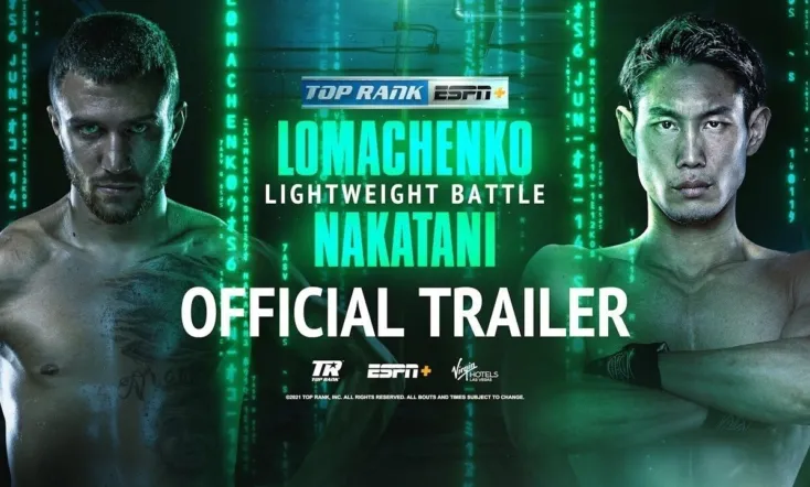 Vasyl Lomachenko vs. Masayoshi Nakatani