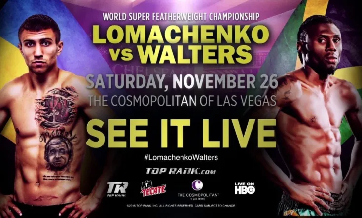 Vasyl Lomachenko vs. Nicholas Walters