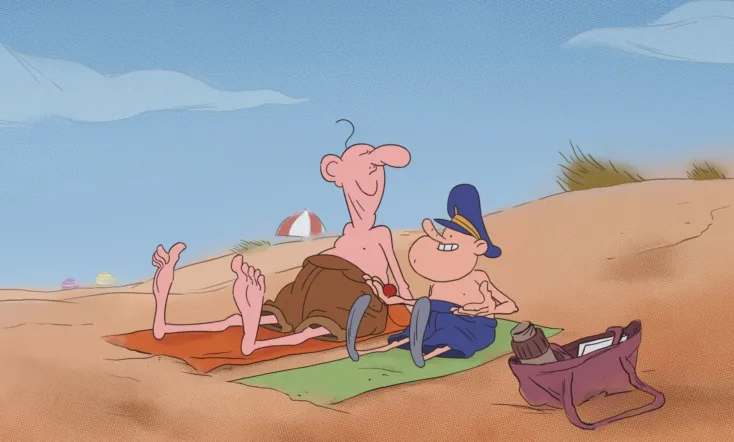 De Gaulle at the Beach