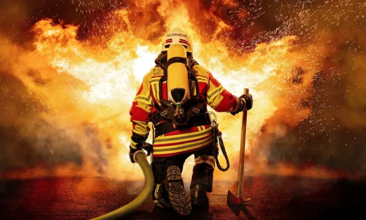 112: Feuerwehr im Einsatz