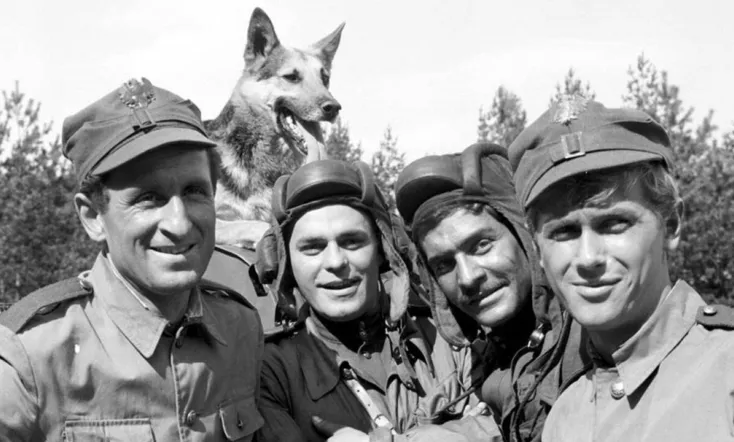 Four Tank-Men and a Dog