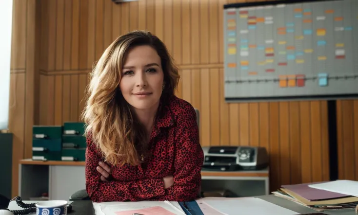 Frau Jordan stellt gleich