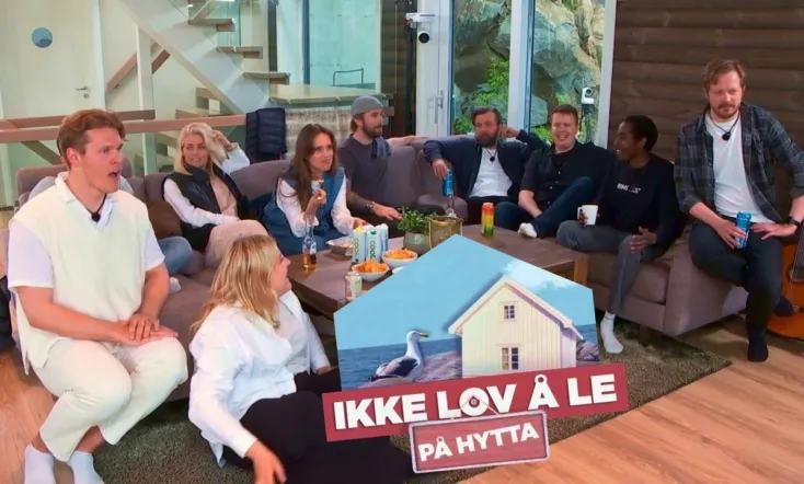 Ikke lov å le på hytta