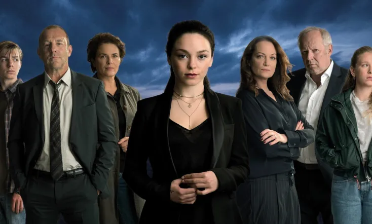 Das Mädchen am Strand